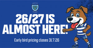 2026/27 Memberships are live! (Be quick for Early Bird)