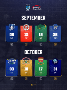 1st Team Fixtures for the 2026/27 Season