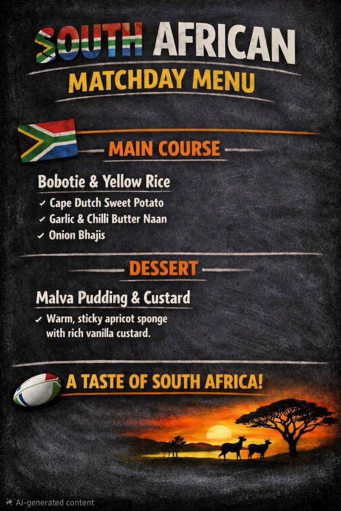 Pre Match Menu