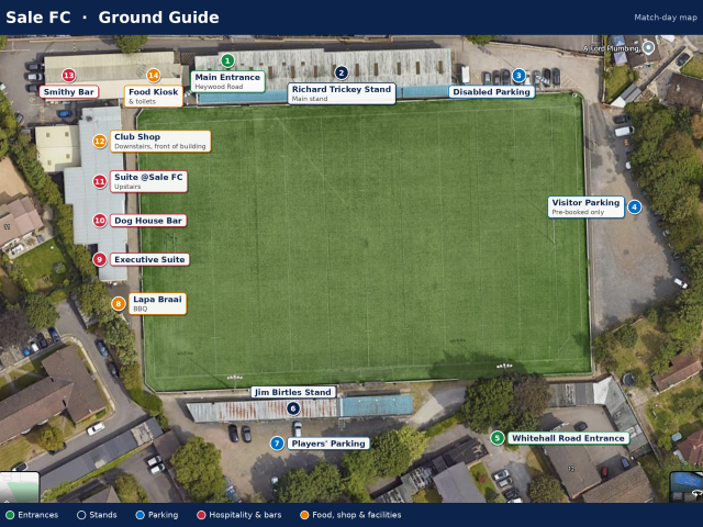 Match Day Information and Menus