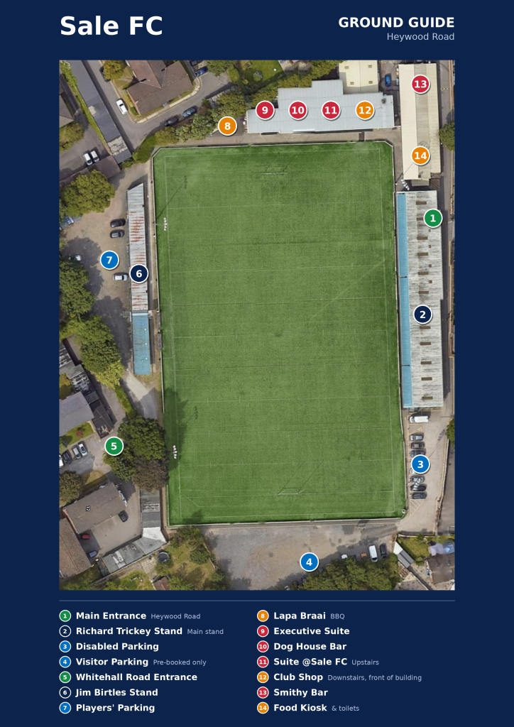 Sale FC Ground Guide